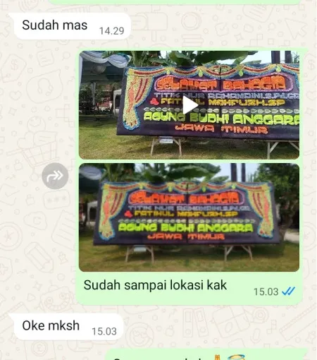Pengiriman Papan Bunga Pekalipan