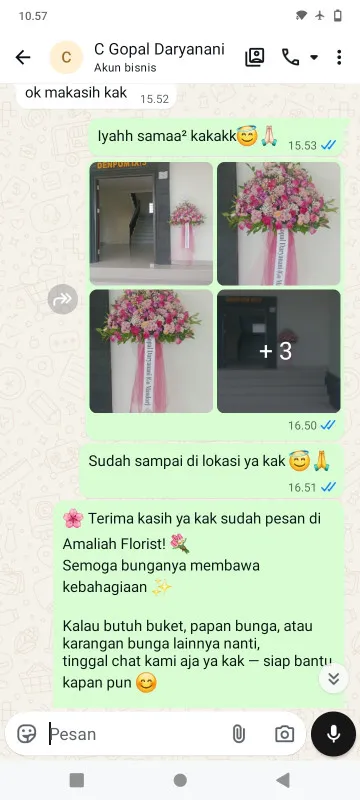 Pengiriman Karangan Bunga Pekalipan